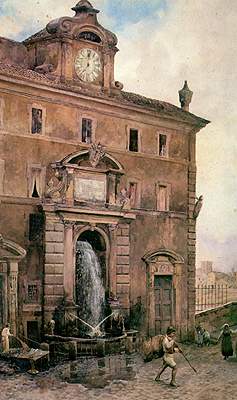 Fontana di Paolo V nella dimora originaria