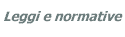 Leggi e Normative