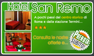 Hotel San Remo Roma 3 stelle