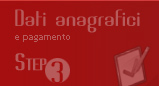 Dati anagrafici e pagamento